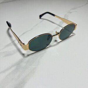 CELINE TRIOMPHE Sunglasses CL40235U 30N Gold Grey